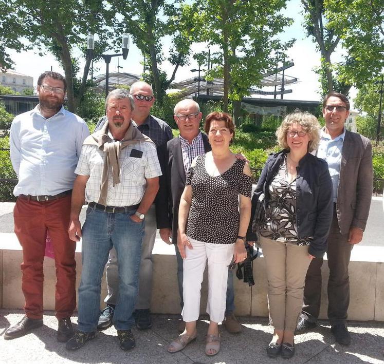Une délégation de la Fnams Nord-Picardie a fait le déplacement à Nîmes, pour le congrès des multiplicateurs de semences.